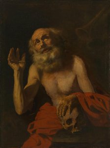 The Vision of St. Jerome, probably between 1620 and 1650. Creator: Claude Vignon.