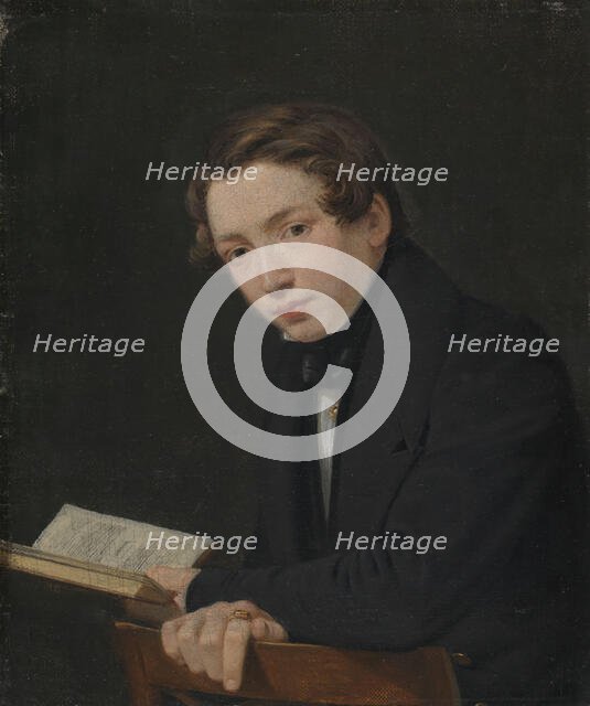 Frederik Carl Eide, later chamberlain and transfer chief, 1832. Creator: Wilhelm Marstrand.