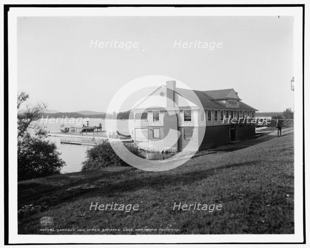 Saranac Inn, Upper Saranac Lake, Adirondack Mountains, c1904. Creator: Unknown.