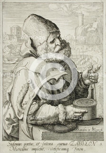 Zebulon, c1590. Creator: Jacques de Gheyn II.