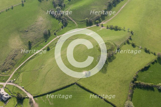Motte castle, Nant-y-bar, Herefordshire, 2016. Creator: Damian Grady.