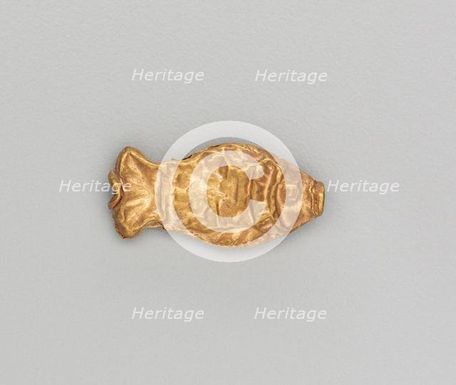 Necklace Bead in the Form of a Fish, 185-72 BC. Creator: Unknown.