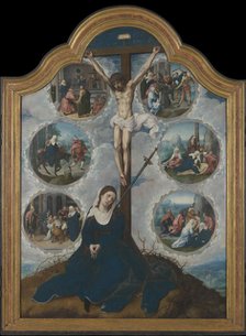 Our Lady of the Seven Sorrows, ca 1525-1528. Creator: Orley, Bernaert, van (1488-1541).