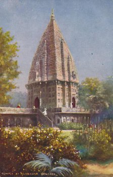 'Temple at Ramnagar, Benares', . Creator: Unknown.