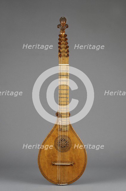 Cittern (Creta), 17th century. Artist: Unknown.