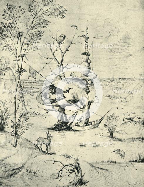 'The Tree-Man', c1505, (1943). Creator: Hieronymus Bosch.