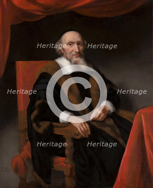 Portrait of Jacob Trip (c.1576-1661), c1650s. Creator: Nicolaes Maes.