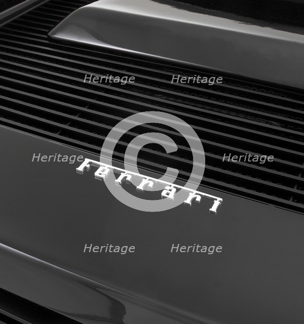 1988 Ferrari Testarossa, detail. Artist: Unknown.