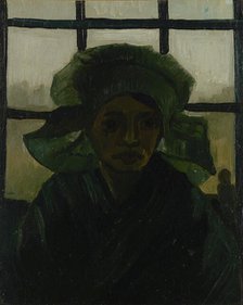 Head of a Woman, 1885. Creator: Gogh, Vincent, van (1853-1890).