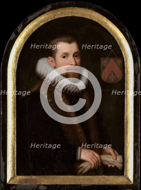 Portrait of Floris Gerritsz van Schoterbosch (c.1562-1618), c.1620. Creator: Jan Verspronck.