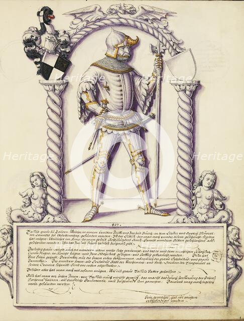 Tassilo Hohenzollern; Chronicle of the Hohenzollern Family, about 1572. Creator: Jorg Ziegler.