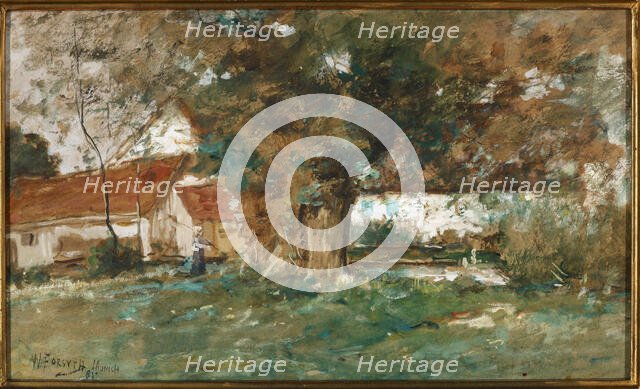 Schleissheim, 1885. Creator: William Forsyth.