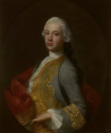 Portrait of Jan Jacek Tarnowski (1729-1808), Starost of Kahorlice and Byszów, c1750. Creator: Augustyn Mirys.