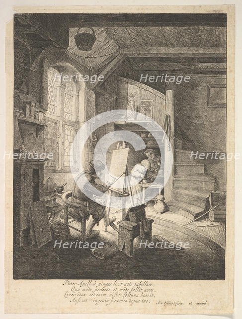 The Painter, 17th century. Creator: Adriaen van Ostade.