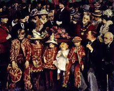 The Donkey Show, 1905. Creator: Jacques Emile Blanche.