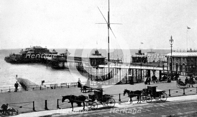 West Pier, Brighton, Sussex, early 20th Century. Artist: Unknown