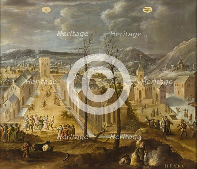 The Twelve Months of the Year (Los doce meses del año) (image 1 of 4), second half of 17th century. Creator: Antonio de Espinosa.