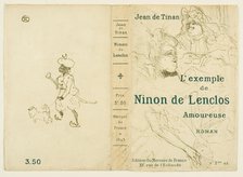 Cover for L'exemple de Ninon de Lenclos amoureuse, 1898. Creator: Henri de Toulouse-Lautrec.