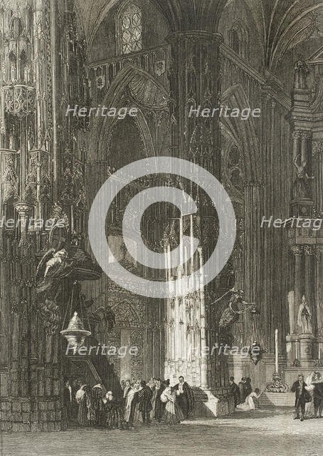 Jerez de la Frontera Cathedral, Province of Cadiz, Andalusia, Spain, 1853. Creator: Antonio Roca Sallent.