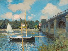 The Bridge at Argenteuil, 1874. Creator: Claude Monet.