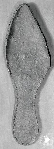 Sole of a Shoe, England, c. 1480. Creator: Unknown.