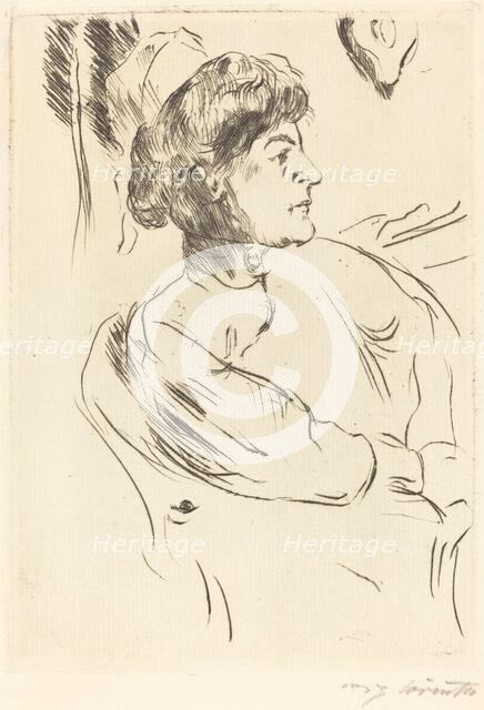 Krankenschwester (Nurse), 1914. Creator: Lovis Corinth.