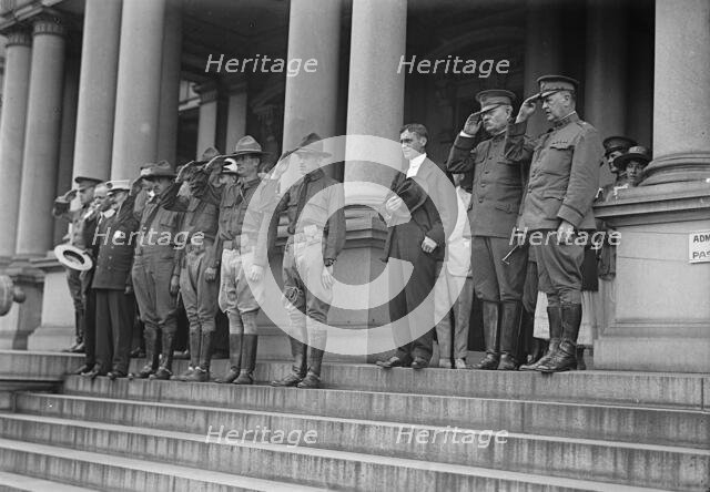 American University Training Camp, 1917. Creator: Harris & Ewing.