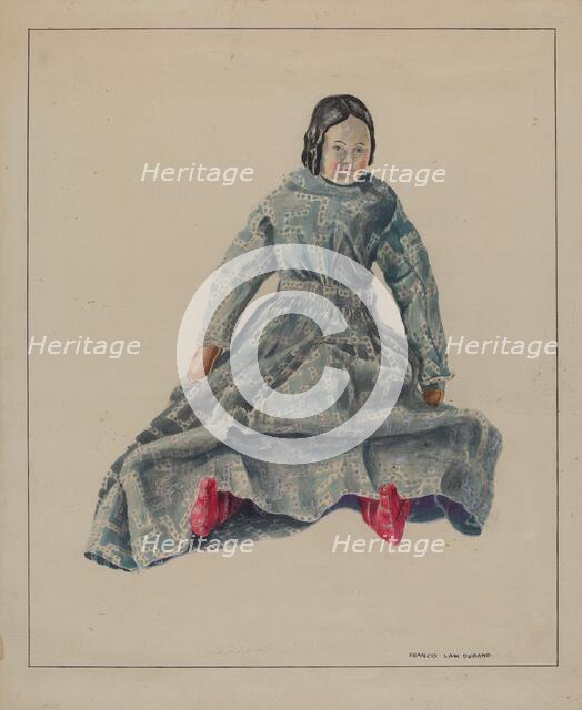 Doll, c. 1937. Creator: Francis Law Durand.