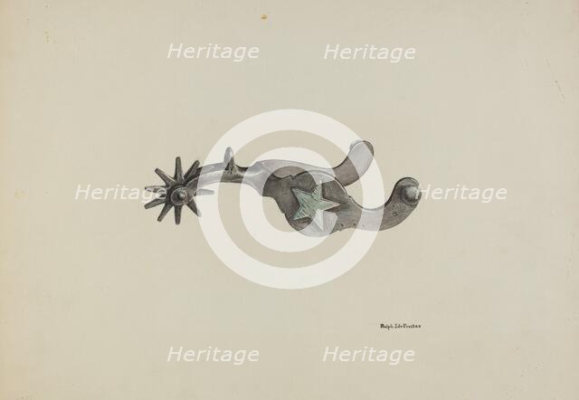 Spur, c. 1940. Creator: R.J. De Freitas.