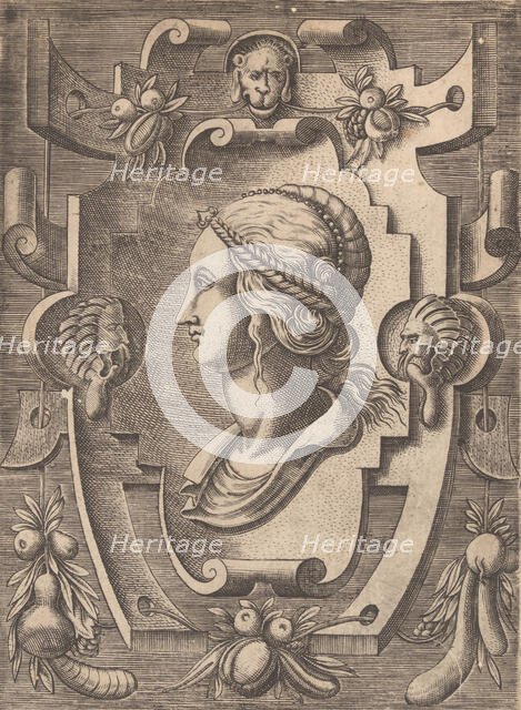 Targhe ed altri ornati di varie e capricciose invenzioni (Cartouches and other ornaments o..., 1773. Creator: Unknown.