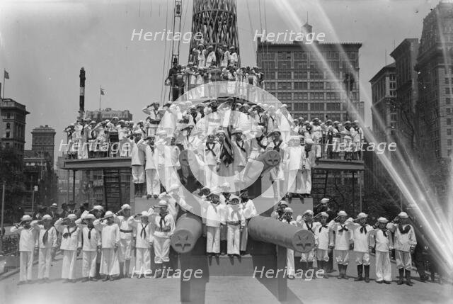 Junior Naval Scouts, 1917. Creator: Bain News Service.