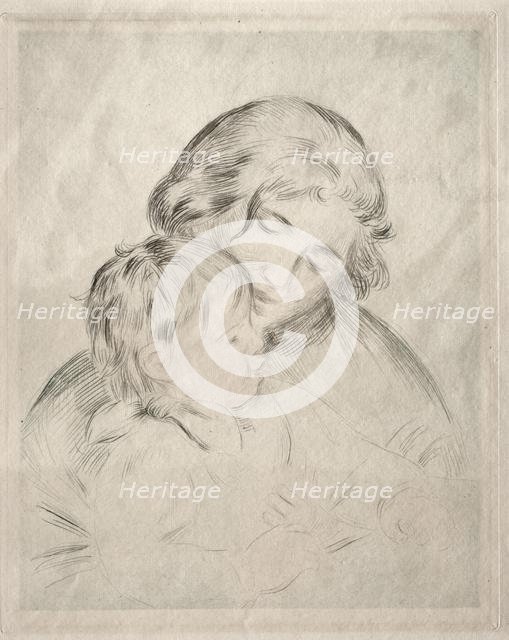 Mother and Child, 1896. Creator: Pierre-Auguste Renoir (French, 1841-1919).