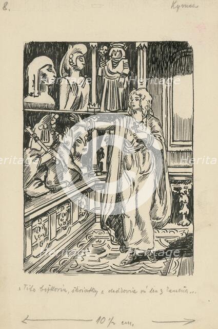 These Gods, Elves and Grandfathers are Just Stone, 1928. Creators: Andrej Kovacik, Ferko Urbanek.