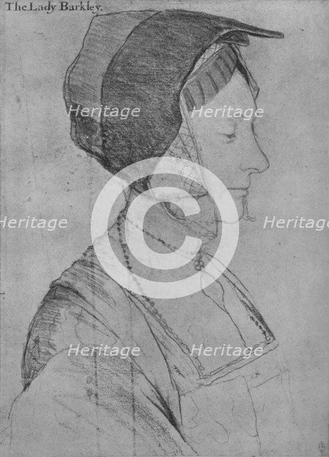 'Elizabeth Dauncey', 1526-1527 (1945). Artist: Hans Holbein the Younger.