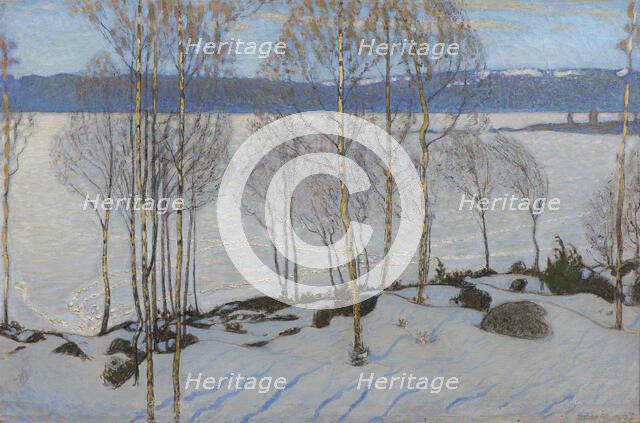 The Approach of Spring, 1903. Creator: Bjorn Ahlgrenson.