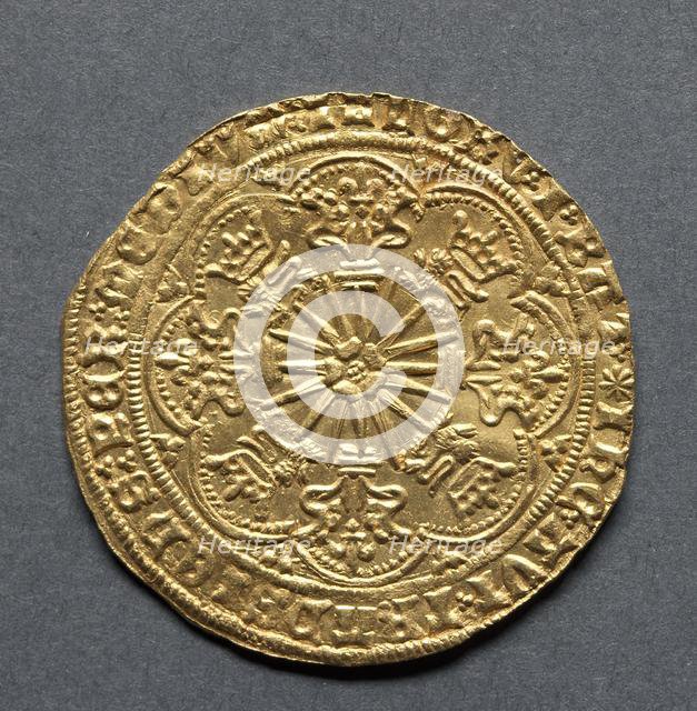 Ryal (reverse), 1464/5-1470. Creator: Unknown.