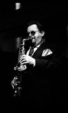 Jackie McLean, Jazz Cafe, London, April 1991. Artist: Brian O'Connor.