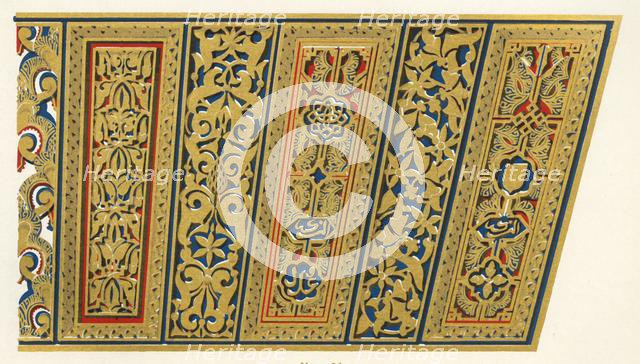 'Lintel of a doorway, Court of the Mosque', 1907. Creator: Unknown.