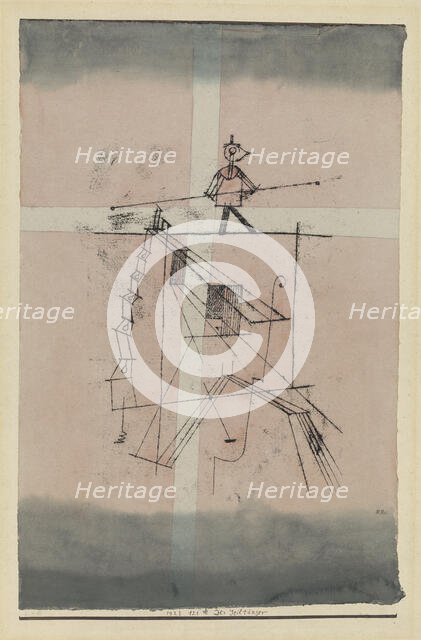 Tightrope Walker, 1923. Creator: Klee, Paul (1879-1940).