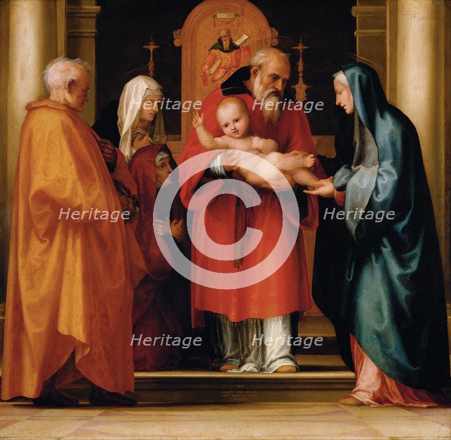 The Presentation in the Temple, 1516. Artist: Bartolommeo, Fra (1472-1517)