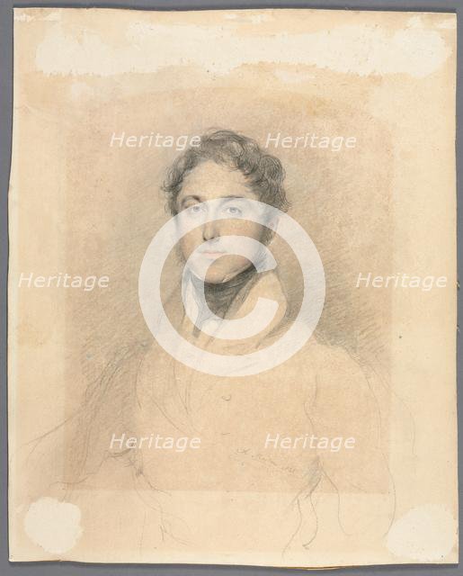 Portrait of a Man, 1828. Creator: Andrew Morton (British, 1802-1845).