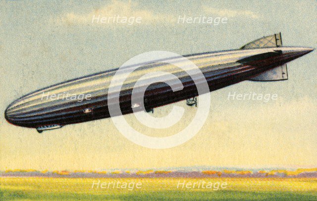 USS Los Angeles airship, 1920s, (1932). Creator: Unknown.