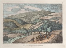 View near Bridport, Dorsetshire, from "Sketches from Nature", 1819-22., 1819-22. Creator: Thomas Rowlandson.