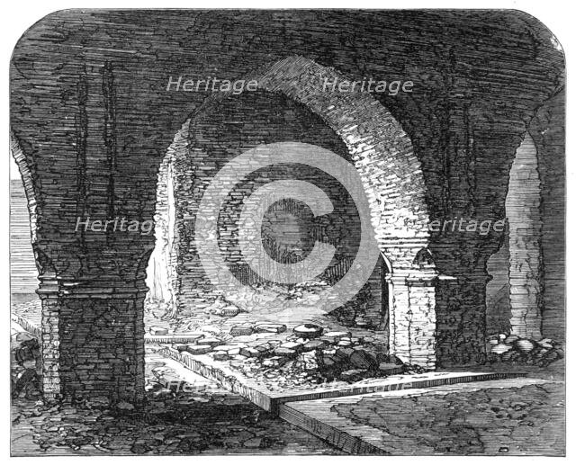 Arch in the Old Fort, Calcutta, 1869. Creator: Unknown.