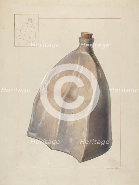 Foot Warmer, 1935/1942. Creator: Gordon Saltar.