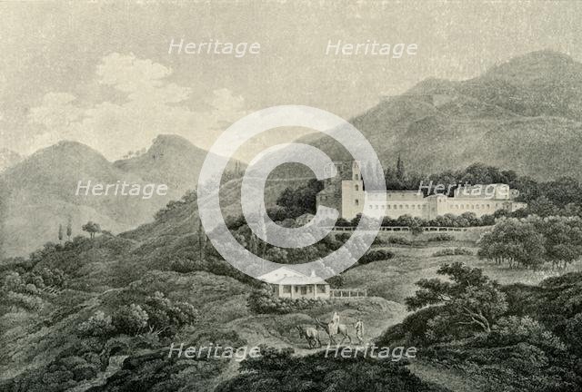 'A view of the Royal Villa of the Generalife at Granada', 19th century, (1907).  Creator: Unknown.