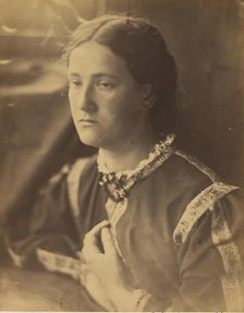 Julia Herschel, 1865. Creator: Julia Margaret Cameron.