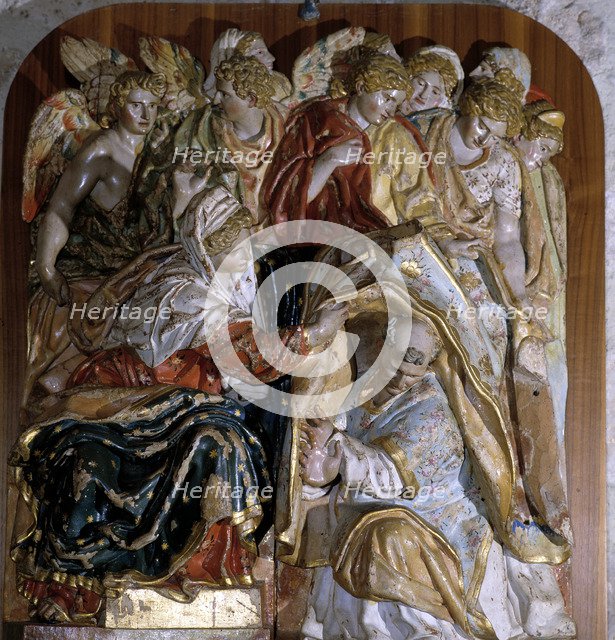Monastery of las Huelgas. 'Imposition of the Chasuble of Saint Ildefonso', by Juan de Ancheta.