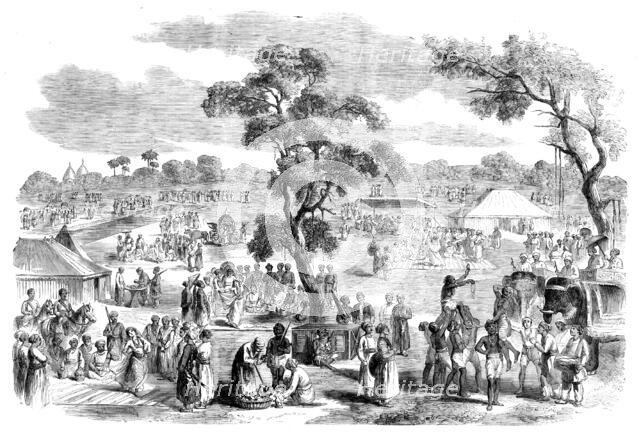 A Hindoo Fair, 1858. Creator: Unknown.