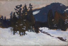 Evening under Koziniec, 1906. Creator: Jan Stanislawski.